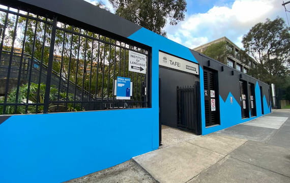 Front Page TAFE Randwick Project