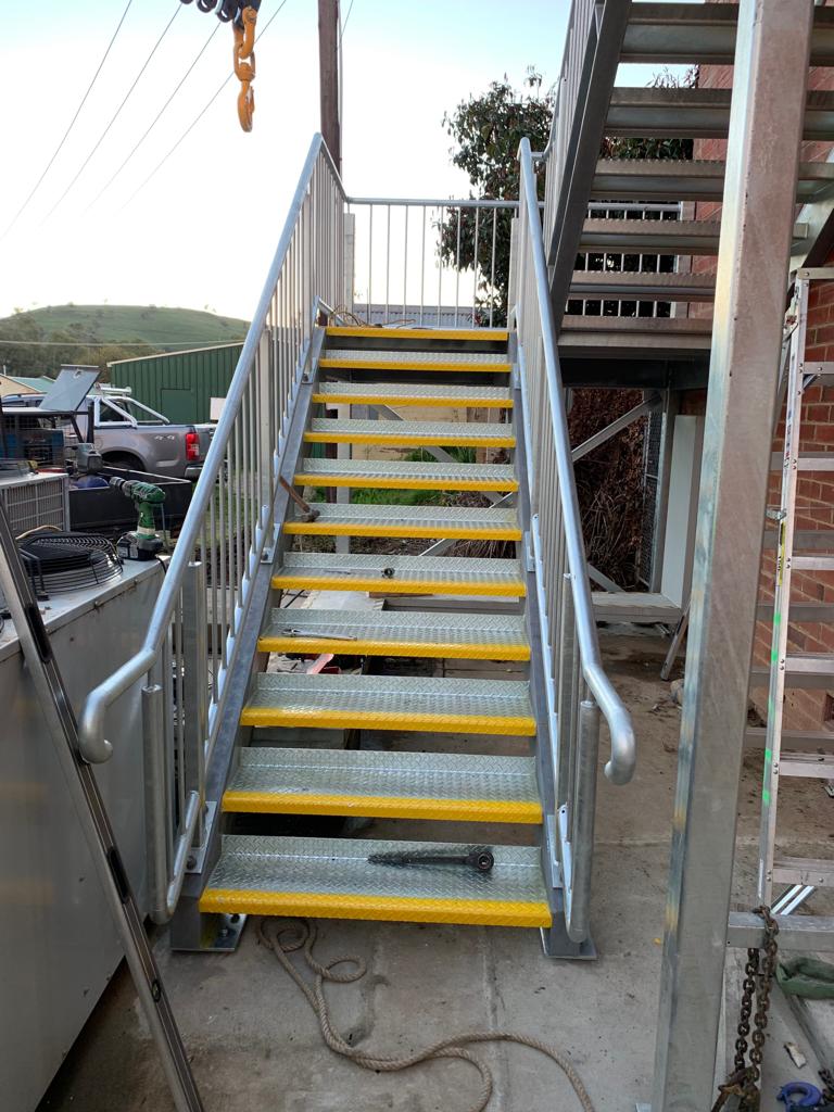 Gundagai External Stairs - Installation